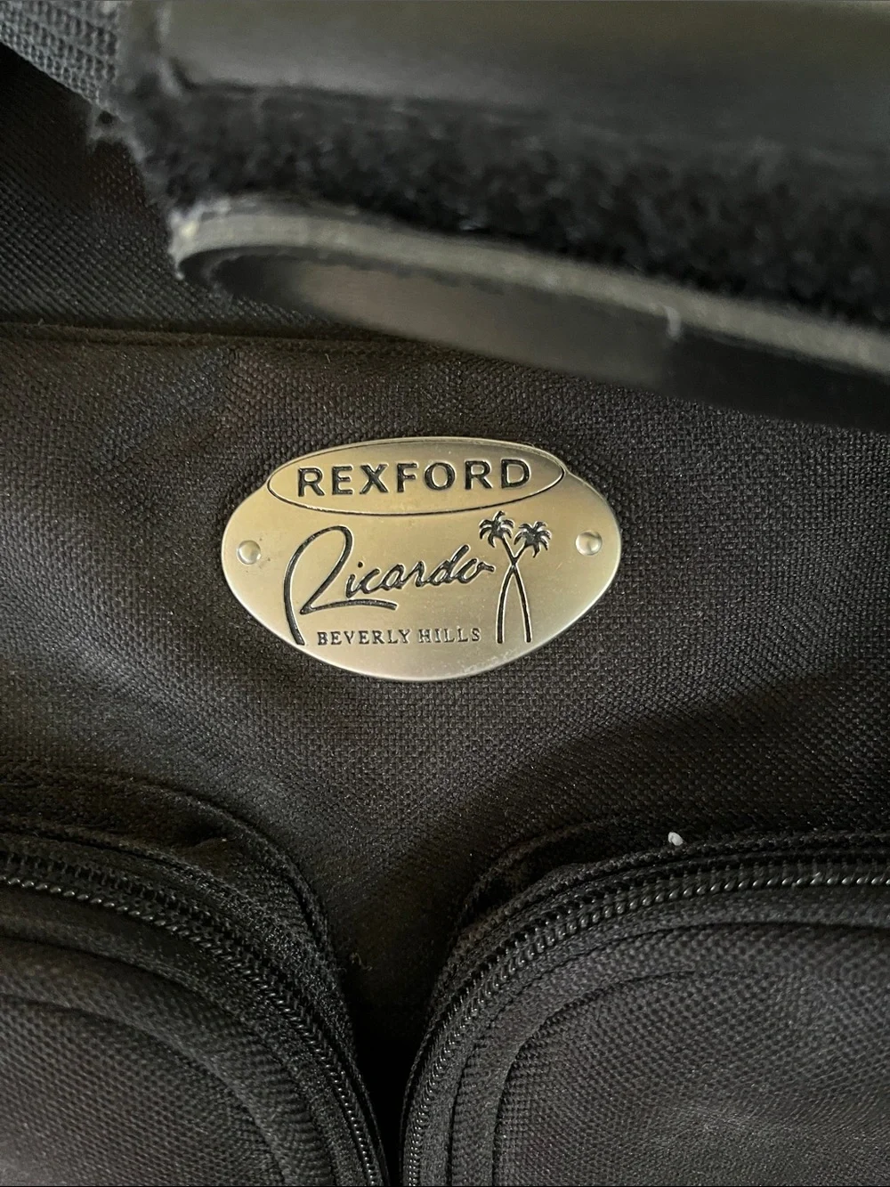 Ricardo Beverly Hills Men's Black Travel Duffel with Double Front Pockets